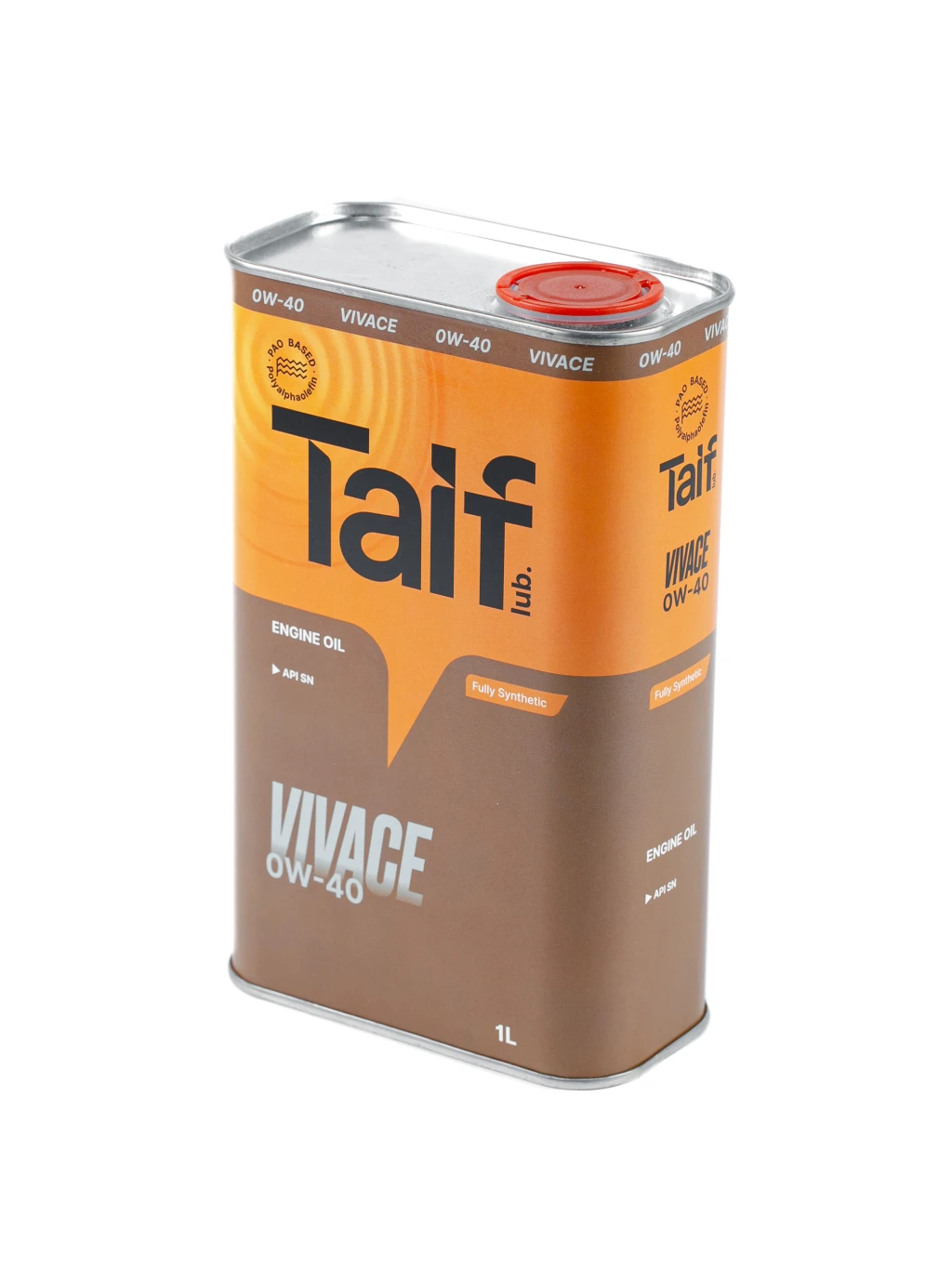 Моторное масло Taif Vivace 0W-40 синтетическое 1 л