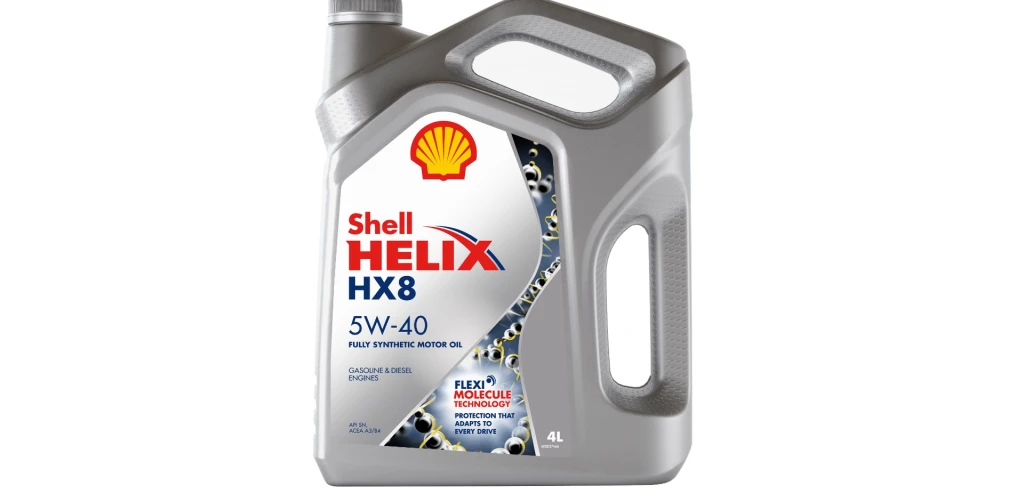 Моторное масло Shell Helix HX8 Synthetic 5W-40 синтетическое 4 л (арт. 550046362)