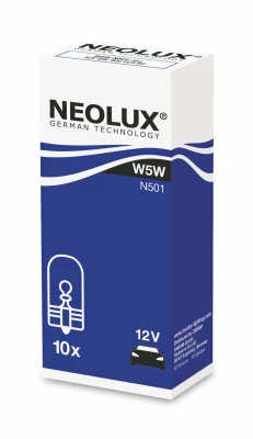 Лампа подсветки NEOLUX Standard N501 W5W 12V 5, 1