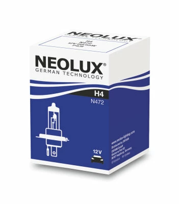 Лампа галогенная NEOLUX Standard H4 12V 60/55W, 1