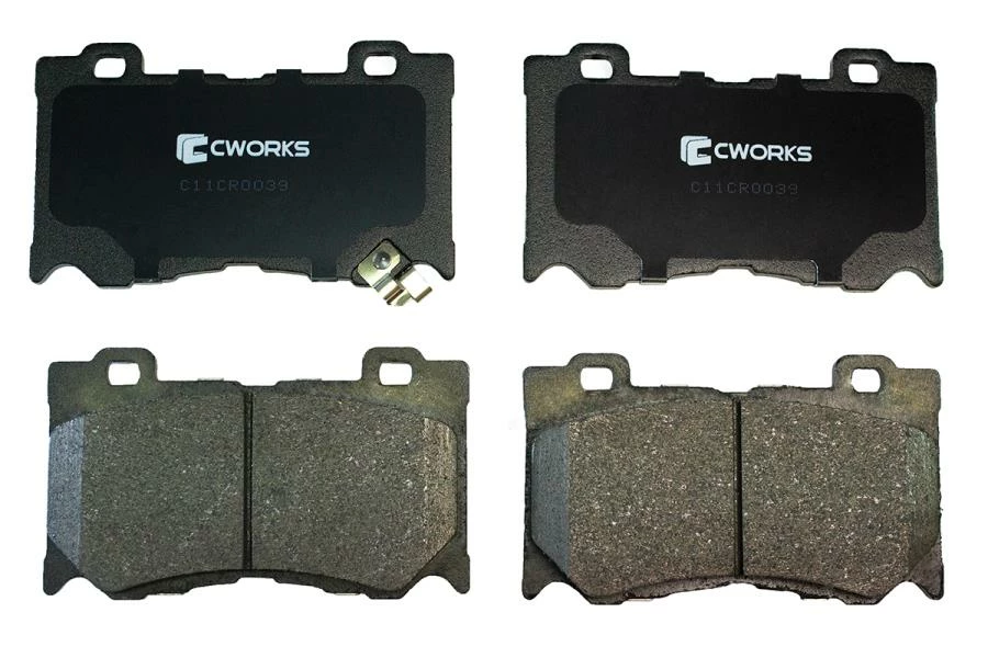 Колодки тормозные передние (Low Metallic) CWORKS C11CR0039