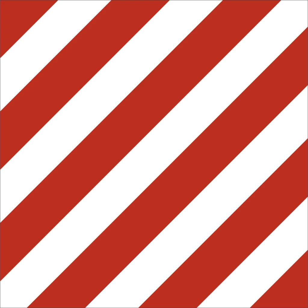 Наклейка Крупногабаритный груз ГОСТ (400х400мм) цветная "SKYWAY"