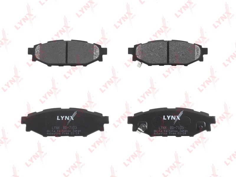 Колодки дисковые LYNXauto BD-7103