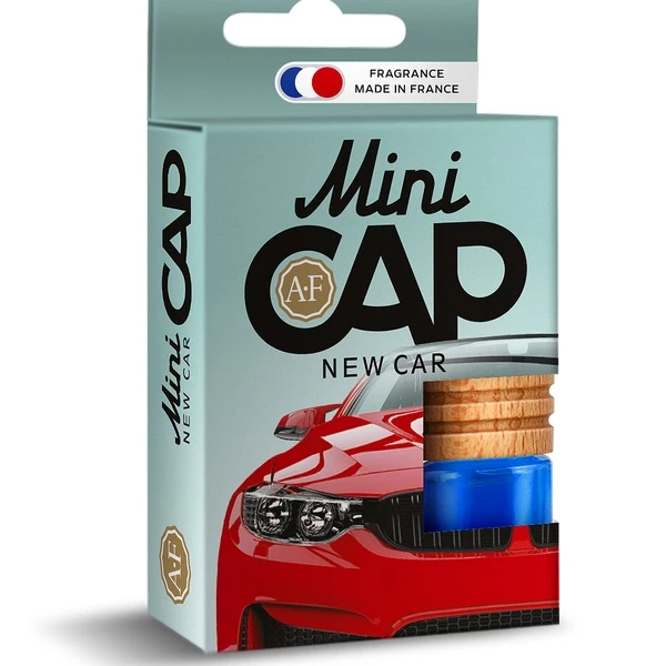 Ароматизатор подвесной для автомобиля Aura Fresh MINI CAP New Car