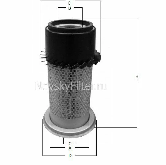 Фильтр воздушный Nevsky Filter NF4001C