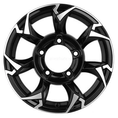 Диск Khomen Wheels KHW1505 (Jimny) 5,5x15/5x139,7 ET5 D108,1 Black-FP