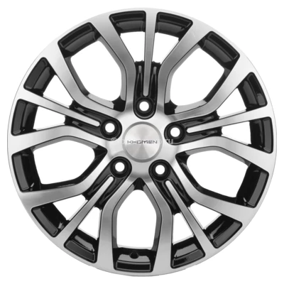 Диск Khomen Wheels KHW1608 (Outlander) 6,5x16/5x114,3 ET38 D67,1 Black-FP