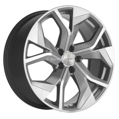 Диск Khomen Wheels KHW2006 (Audi/VW) 8,5x20/5x112 ET33 D66,6 Brilliant Silver-FP