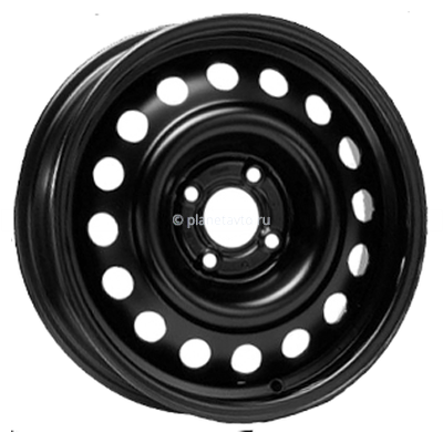 Диск штампованный Trebl Renault Clio/Simbol R-1676 6,5x16/4x100 ET37 D60,1 Black