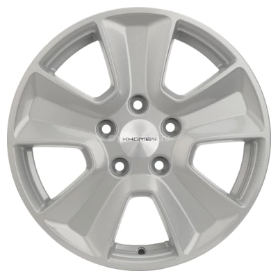 Диск Khomen Wheels KHW1601 (Duster) 6,5x16/5x114,3 ET50 D66,1 F-Silver