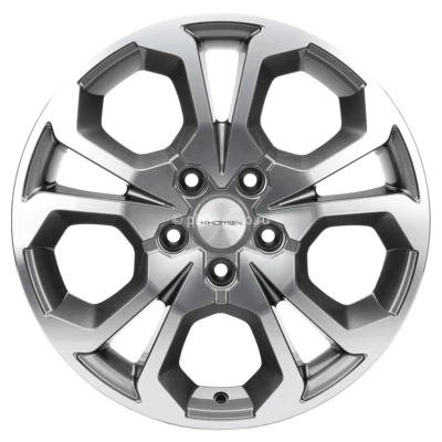 Диск Khomen Wheels KHW1711 (Arkana/Kaptur) 6,5x17/5x114,3 ET50 D66,1 Gray-FP