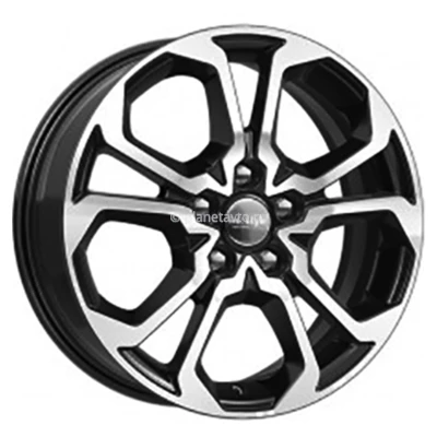 Диск K&K КС892 6,5x17/5x114,3 ET50 D66,1 Алмаз черный