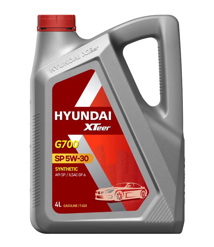 Моторное масло Hyundai XTeer Gasoline G700 5W-30 синтетическое 4 л