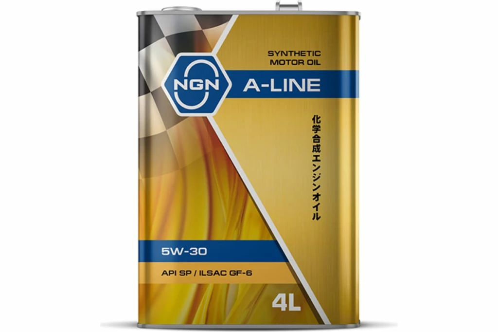 Моторное масло NGN A-Line 5W-30 синтетическое 4 л