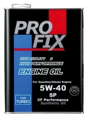 Моторное масло PROFIX Engine Oil 5W-40 синтетическое 4 л