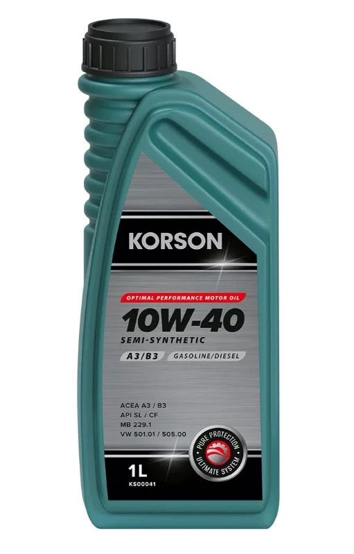 Моторное масло KORSON KS00041 10W-40 полусинтетическое 1 л