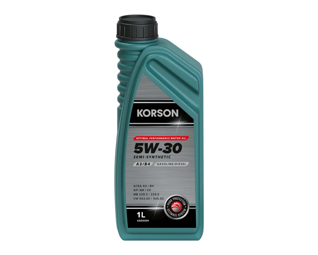Моторное масло KORSON KS00091 5W-30 полусинтетическое 1 л