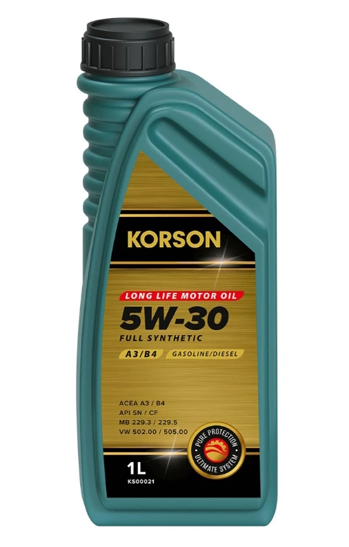 Моторное масло KORSON KS00021 5W-30 синтетическое 1 л