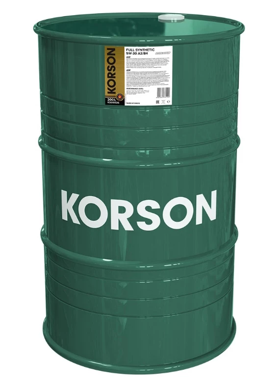 Моторное масло KORSON KS00026 5W-30 синтетическое 200 л