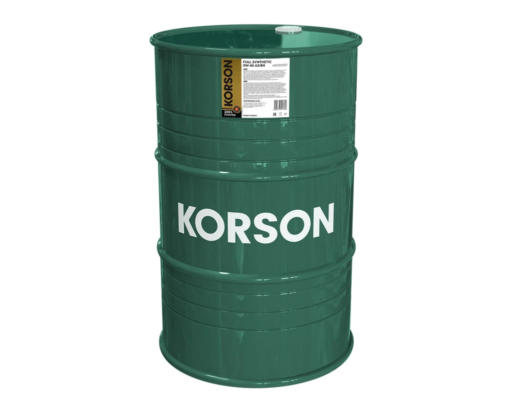 Моторное масло KORSON KS00166 0W-40 синтетическое 200 л