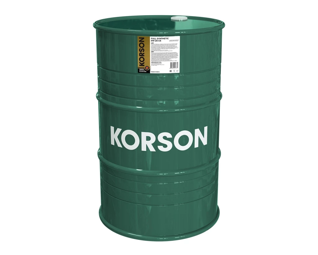 Моторное масло KORSON KS00196 0W-20 синтетическое 200 л