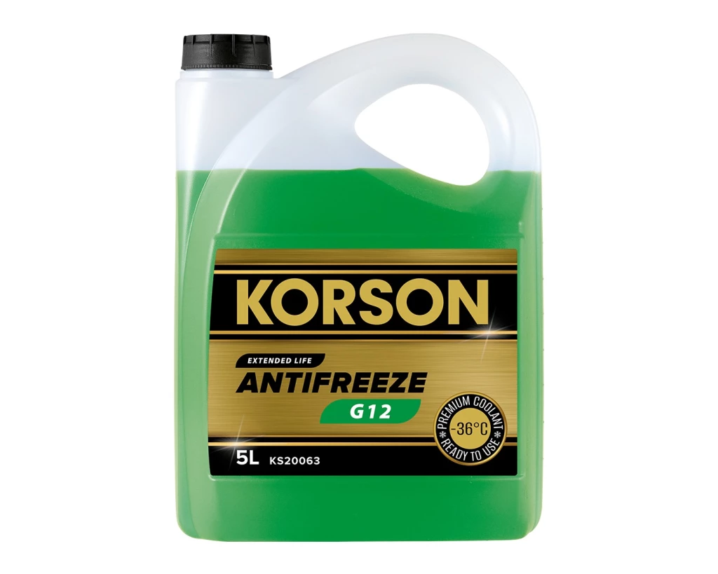 Антифриз KORSON KS20063 G12 зеленый -36°С 5 л