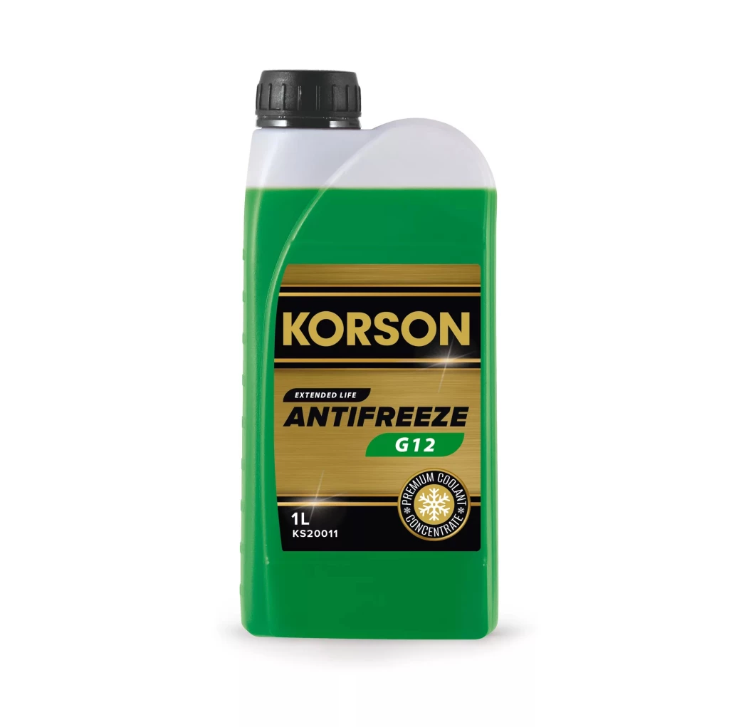 Антифриз KORSON KS20011 G12 зеленый -52°С концентрат 1 л