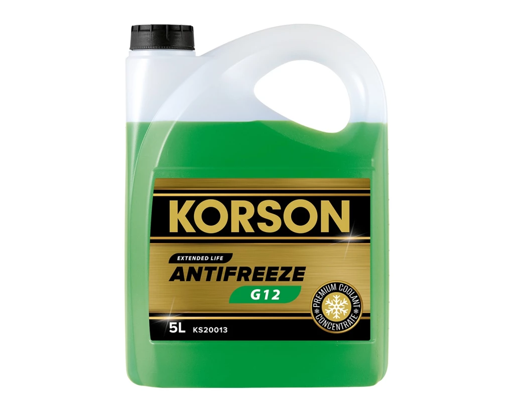 Антифриз KORSON KS20013 G12 зеленый -52°С концентрат 5 л