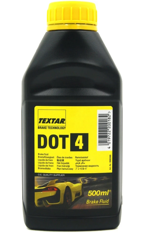 Тормозная жидкость TexTar DOT 4 Class 4 0,5 л