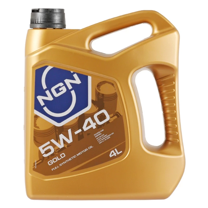 Моторное масло NGN Gold 5W-40 синтетическое 4 л