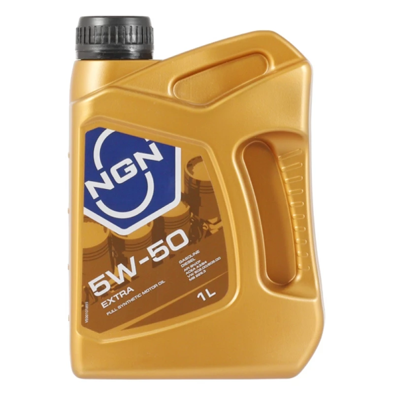 Моторное масло NGN Extra 5W-50 синтетическое 1 л