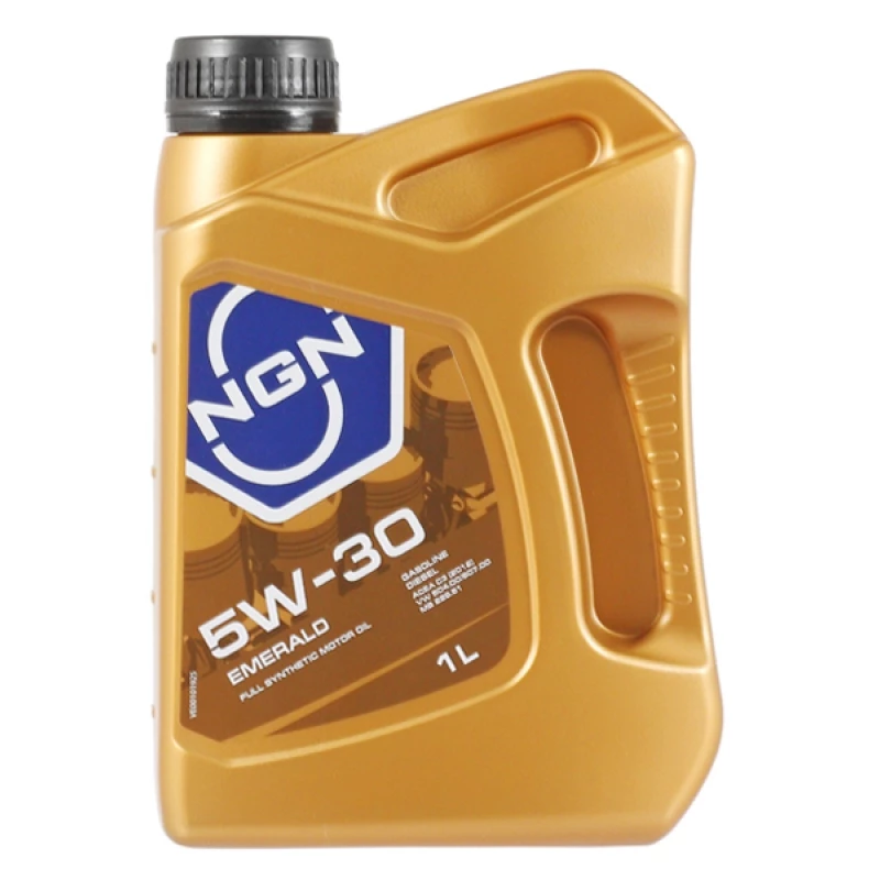 Моторное масло NGN Emerald 5W-30 синтетическое 1 л