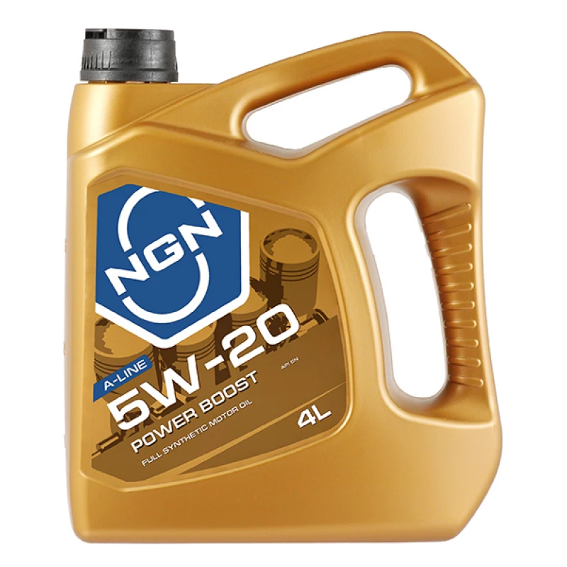 Моторное масло NGN Power Boost A-Line 5W-20 синтетическое 4 л