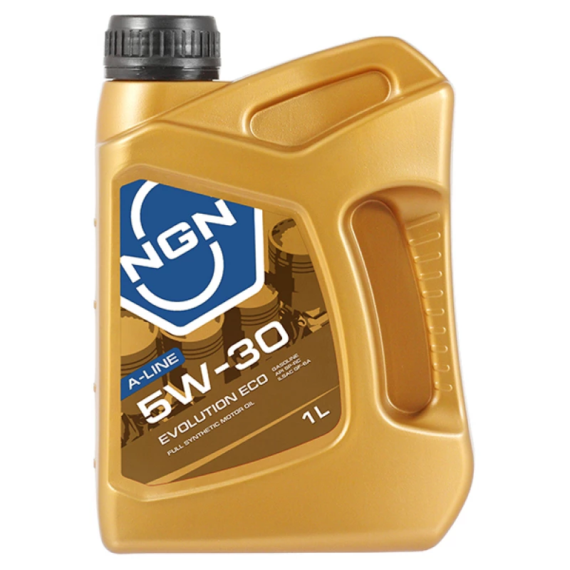 Моторное масло NGN A-Line Evolution Eco 5W-30 синтетическое 1 л
