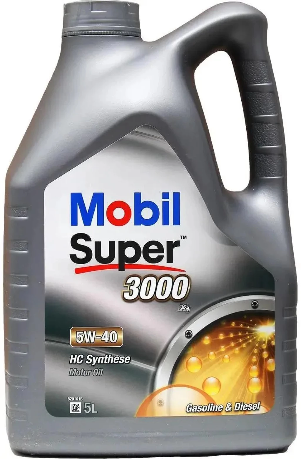 Моторное масло Mobil Super 3000 X1 5W-40 синтетическое 5 л, 150565