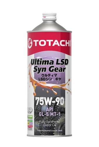 Масло трансмиссионное Totachi Ultima LSD Syn-Gear 75W-90 4 л