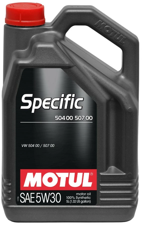 Моторное масло Motul Specific VW 504.00/507.00 5W-30 синтетическое 5 л