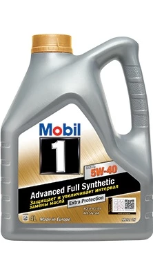 Моторное масло Mobil FSX1 5W-40 синтетическое 4 л