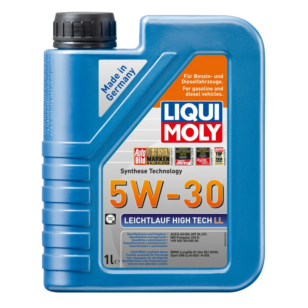 Моторное масло Liqui Moly Longtime High Tech 5W-30 синтетическое 1 л