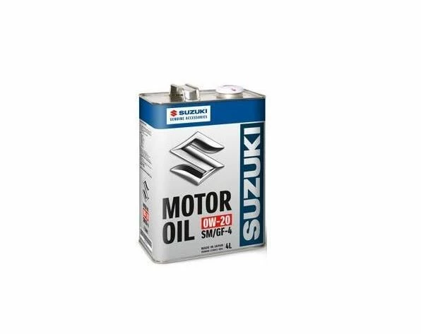 Моторное масло Suzuki Motor Oil 0W-20 синтетическое 4 л