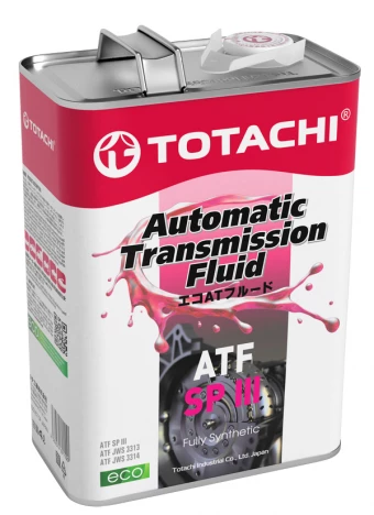 Масло трансмиссионное Totachi ATF SP-III 4 л