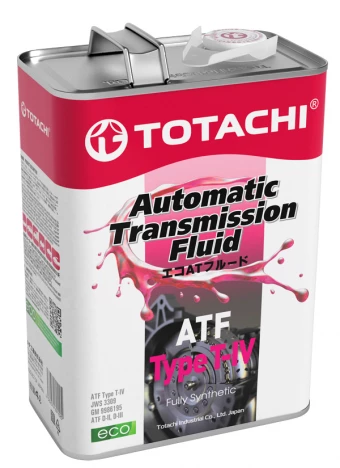 Масло трансмиссионное TOTACHI ATF TYPE T-IV 4л (4562374691025) Totachi 20204