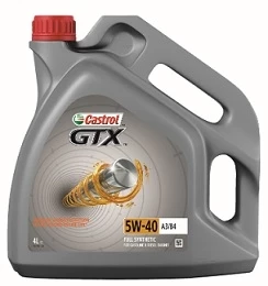 Моторное масло Castrol GTX 5W-40 синтетическое 4 л