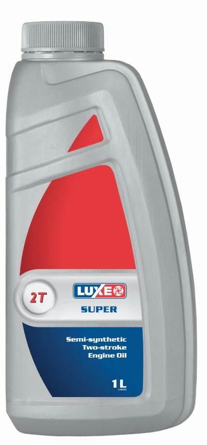 Моторное масло 2-х тактное Luxe Супер 2T полусинтетическое 1 л
