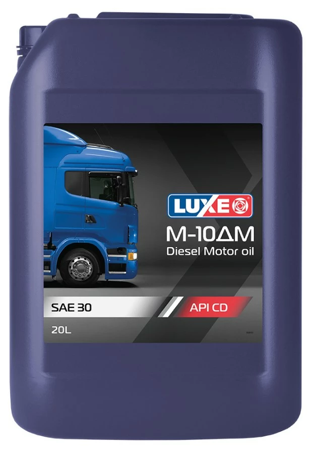 Моторное масло Luxe М10ДМ 30 минеральное 20 л