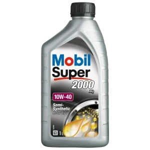 Моторное масло Mobil Super 2000 10W-40 полусинтетическое 1 л