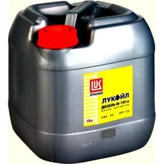 Моторное масло Лукойл М10Г2К 30 минеральное 18 л