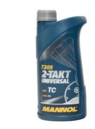 Моторное масло 2-х тактное Mannol 7205 2-Takt Universal минеральное 1 л