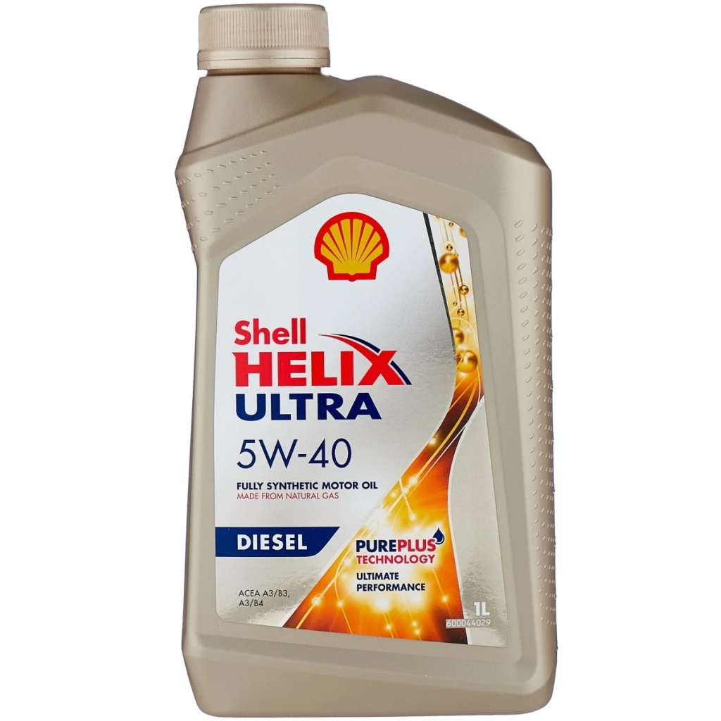 Моторное масло Shell Helix Diesel Ultra 5W-40 синтетическое 1 л