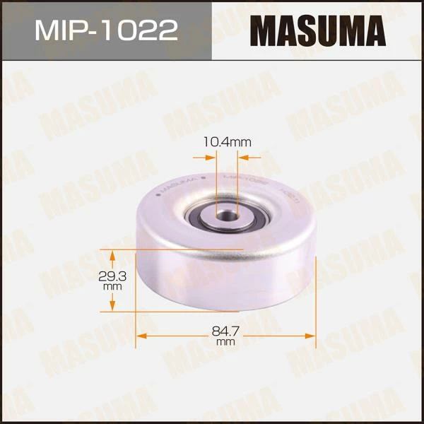 Ролик обводной ремня привода навесного оборудования Masuma MIP-1022